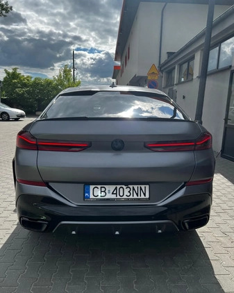 BMW X6 cena 350000 przebieg: 70000, rok produkcji 2022 z Łódź małe 67